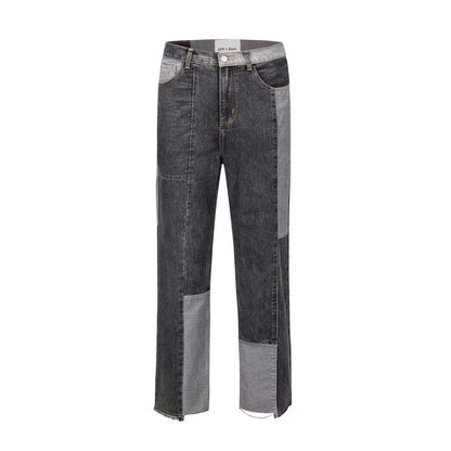 Mens Loose Straight Leg Casual Jeans