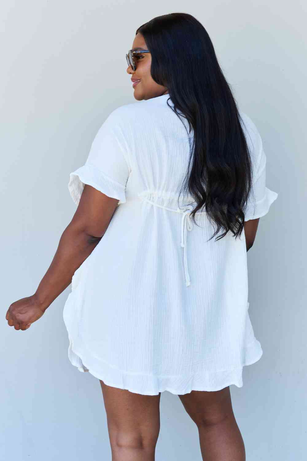 Ninexis Ruffle Hem Dress