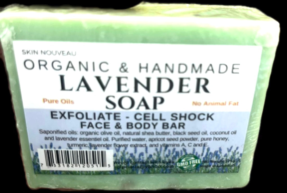 Organic & Handmade Lavender Soap | Skin Nouveau