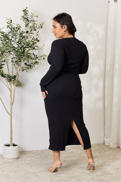 Culture Code Midi Slit Dress